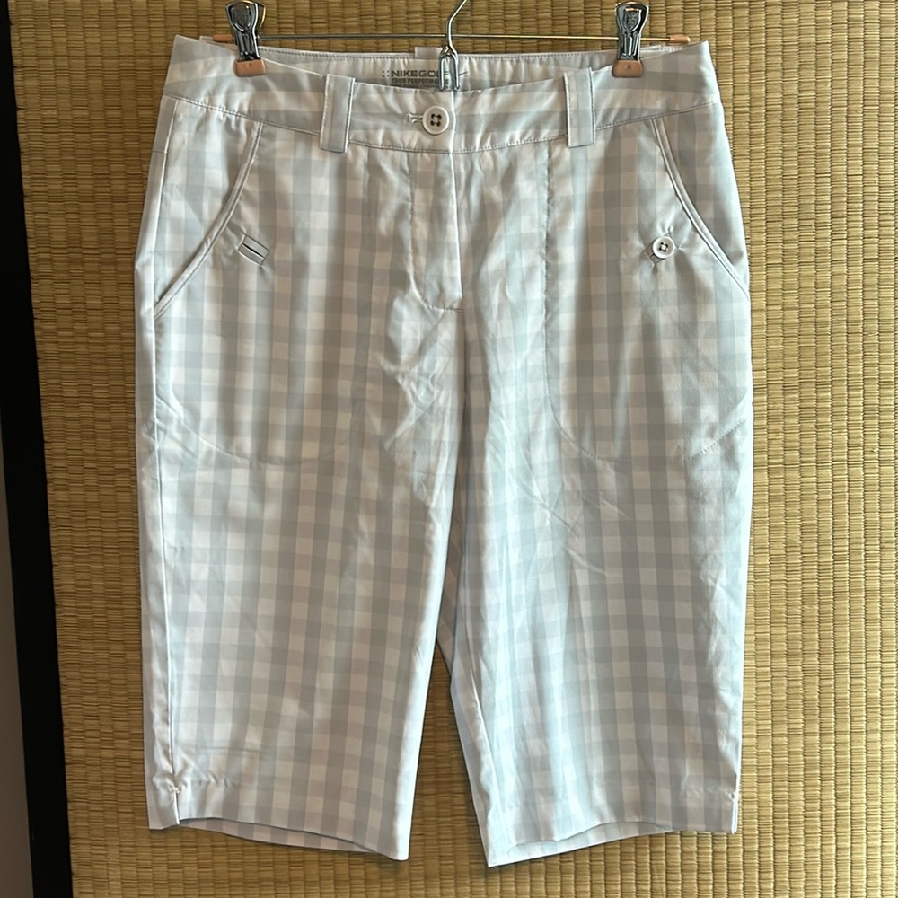 Nike Golf Dri-fit Tour Performance Long Plaid Shorts - 4